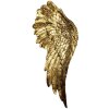Dekoračné krídla (2 kusy) zlaté 22x6x55 cm 6PR4691