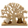 Detská postieľka figúrka hnedá 11x5x10 cm 6PR4743