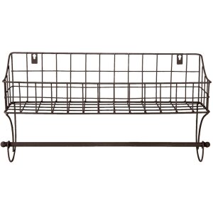 Držiak na uteráky pre hostí s košom...