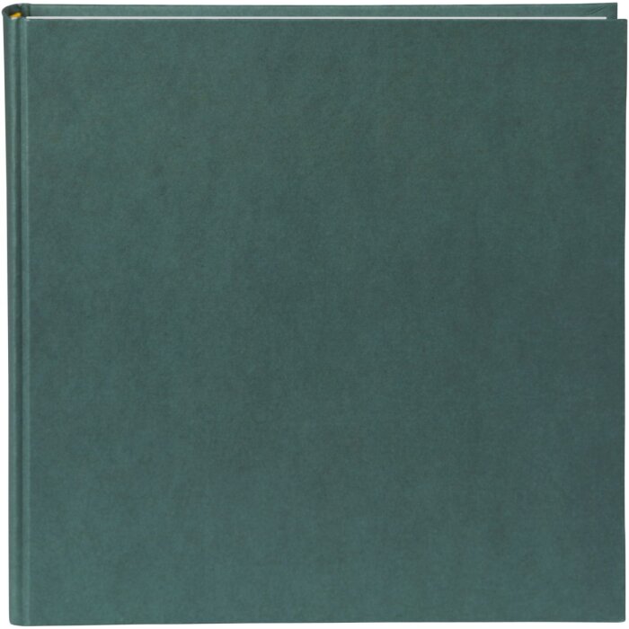 Goldbuch fotoalbum konopné písacie potreby Midnight Green 25x25 cm 60 bielych strán