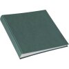 Goldbuch fotoalbum konopné písacie potreby Midnight Green 25x25 cm 60 bielych strán