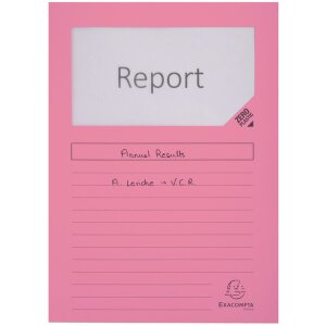 EXACOMPTA 55500E Zakladač SUPER ružový A4 160g 100...