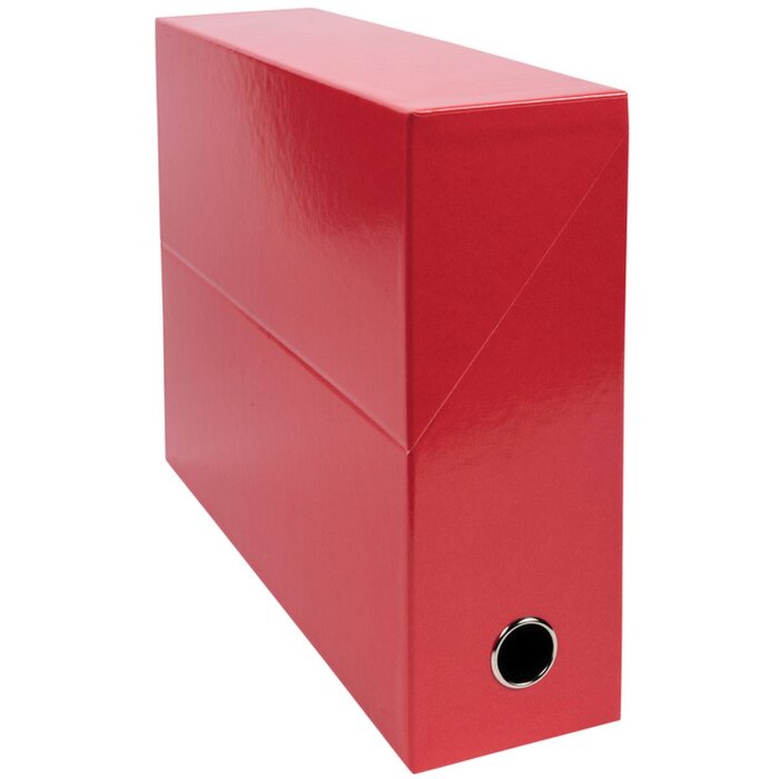 Exacompta transfer box kartón 90mm 25x33cm pre DIN A4 Iderama červená
