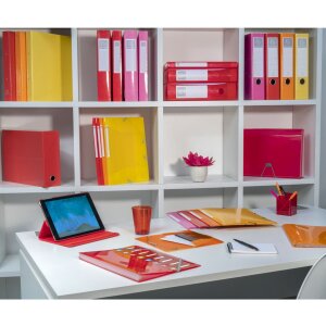Exacompta transfer box kartón 90mm 25x33cm pre DIN A4 Iderama červená