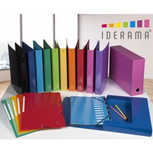 Exacompta transfer box kartón 90mm 25x33cm pre DIN A4 Iderama červená