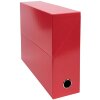Exacompta transfer box kartón 90mm 25x33cm pre DIN A4 Iderama červená