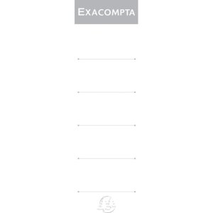 Exacompta 5378E Samolepiaca etiketa na chrbát 70...
