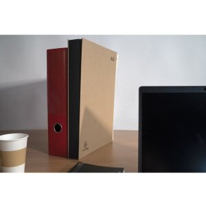 Exacompta organizér 24 priehradiek A-Z Kraft DIN A4 25x33 cm