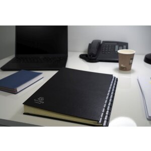 Exacompta organizér priečinok s pružným plisovaným chrbtom 26 priečinkov A-Z DIN A4 čierny