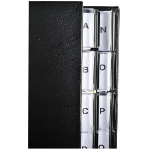 Exacompta organizér priečinok s pružným plisovaným chrbtom 26 priečinkov A-Z DIN A4 čierny