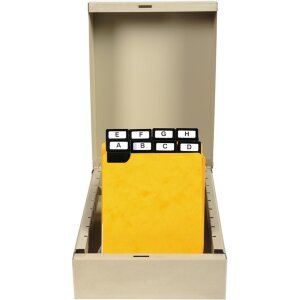 Exacompta 13742E Rozdeľovacie listy 24 ks abecedné 148x105 mm formát na výšku