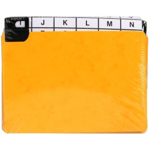 Exacompta 13752E 24 rozdeľovačov okienok kovových 105x148mm abecedných