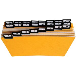 Exacompta 13758E 24 priehradiek s okennými záložkami 148x210 mm