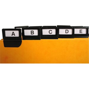 Exacompta 13758E 24 priehradiek s okennými záložkami 148x210 mm