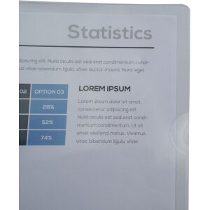 Exacompta 5950E balenie 50 hladkých zakladačov z PVC 180µ A4