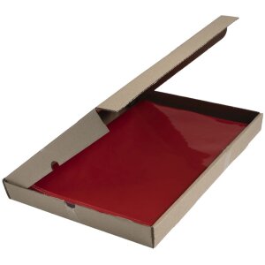 Exacompta vrecká na spisy 130µ DIN A4 červené 100 ks PVC hladké