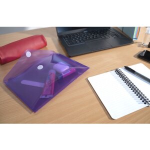 Exacompta balenie 5 puzdier na brožúry so suchým zipsom PP 200µ 24x18 cm rôzne