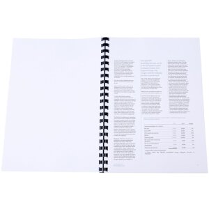 Exacompta box 100 špirál 16 mm PVC na väzbu A4 čierny