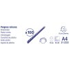 Exacompta box 100 špirál 16 mm PVC na väzbu A4 čierny