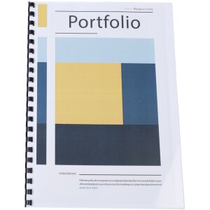 Exacompta 76201E PVC viazacie špirály 8 mm 25 ks na dokumenty A4 čierna