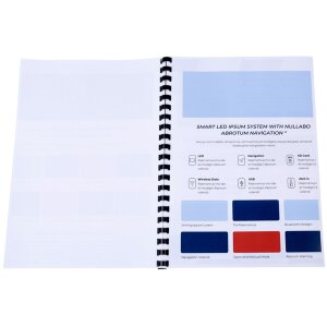 Exacompta 76401E Viazacie špirály 12 mm PVC čierne 25 kusov DIN A4 65-90 listov