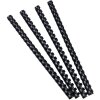 Exacompta 76401E Viazacie špirály 12 mm PVC čierne 25 kusov DIN A4 65-90 listov