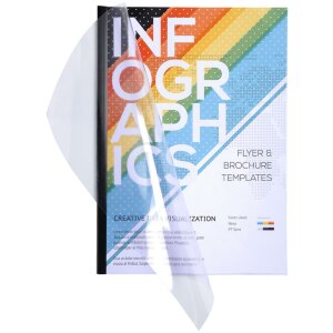 Exacompta 42741E Obal PVC 150µ DIN A4 kryštál 100 ks