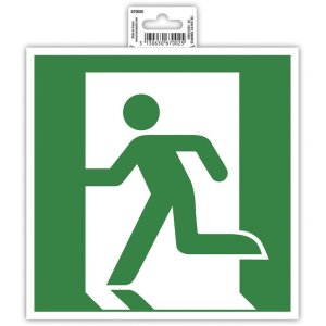 Evakuačná značka vľavo 20 cm