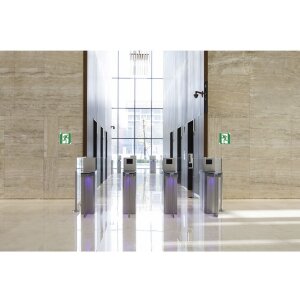 Evakuačná značka vľavo 20 cm