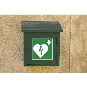 Samolepiaca značka defibrilátora 20 cm