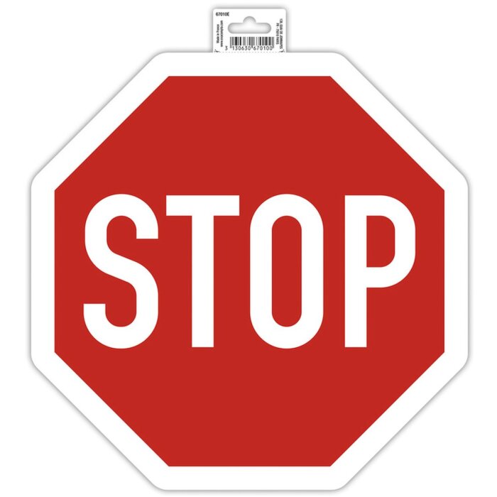 Samolepiaci štítok Exacompta Stop 30 cm