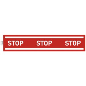 Lepiaca stop páska 100 cm červená