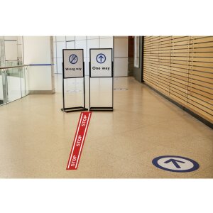 Lepiaca stop páska 100 cm červená