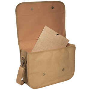 Exacompta papierová taška koženého vzhľadu 39x27x13cm Eterneco geometrické motívy