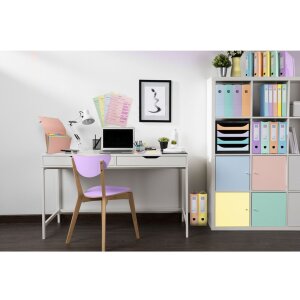 Exacompta MAG-CUBE Aquarel Pastelovo modrý organizér na dokumenty DIN A4