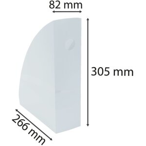 Exacompta MAG-CUBE Aquarel Pastelovo modrý organizér na dokumenty DIN A4
