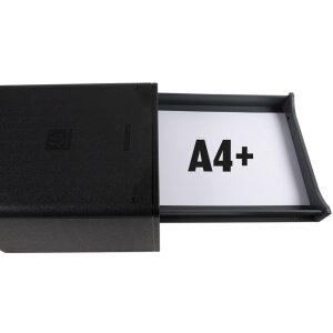 Exacompta 3104214D Zásuvkový box Big Box Plus 4 otvorené zásuvky lesklá čierna