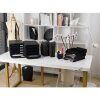 Exacompta 3104214D Zásuvkový box Big Box Plus 4 otvorené zásuvky lesklá čierna