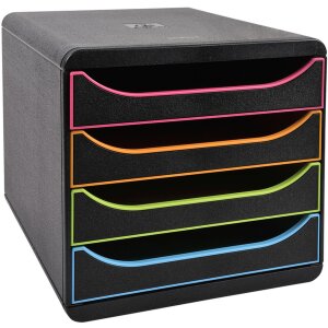 Exacompta zásuvkový box Big Box Plus Black...