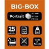 Exacompta zásuvkový box Big Box Plus Black Office Black-Harlequin
