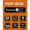Exacompta 314398D Zásuvkový box POP-BOX 4 zásuvky biely Harlekýn