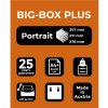 Exacompta zásuvkový box Big Box Plus 5 zásuviek White Harlequin