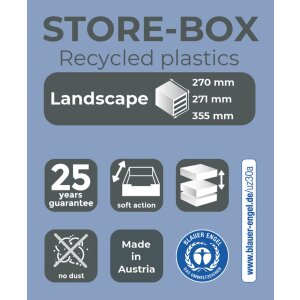 Exacompta 308798D Zásuvkový box Big Box Plus formát na šírku 5 zásuviek dúha
