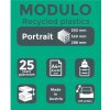 Exacompta zásuvkový box Modulo A4 Office 10 uzavretých zásuviek čierny