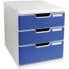 Exacompta 325003D Zásuvkový box MODULO A4 3 uzavreté zásuvky