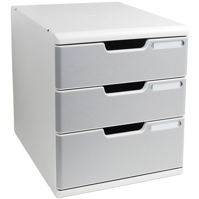 Exacompta 325041D Zásuvkový box MODULO A4 3 uzavreté zásuvky