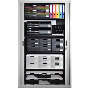 Exacompta 325041D Zásuvkový box MODULO A4 3 uzavreté zásuvky
