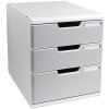 Exacompta 325041D Zásuvkový box MODULO A4 3 uzavreté zásuvky