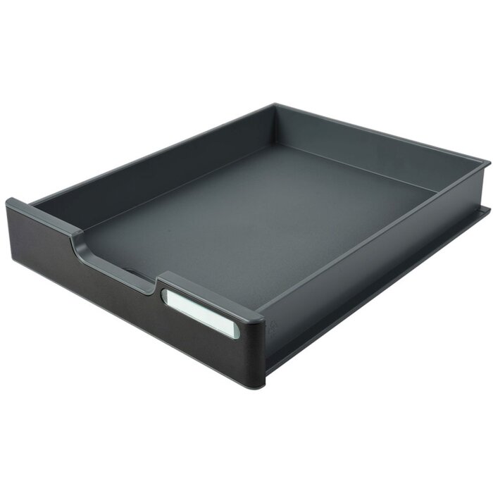 Exacompta 336714D Modulodoc zásuvka EcoBlack tmavosivá pre DIN A4+ recyklovaná