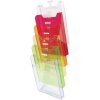 Exacompta 64799D Nástenný držiak na brožúry 6 priehradiek A4 dúhové farby Linicolor®